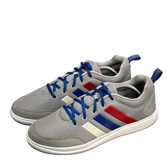 Adidas X-Hale 2013 Gray Red White Blue Low Top Athletic Sneaker Men 11 - Picture 1 of 8